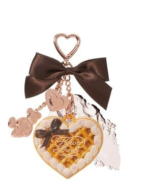 Flower Knows Sweetie Bear Mini Setting Powder Keychain